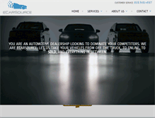 Tablet Screenshot of ecarsource.com